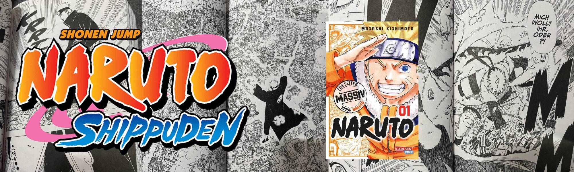 Naruto Manga Panels